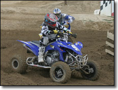 Justin Noss- Yamaha YFZ450 & Kory Ellis Suzuki LTR450 ATV