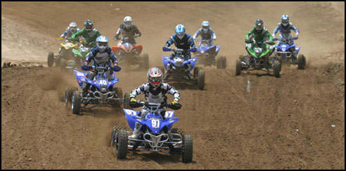 Justin Noss - Yamaha YFZ450 ATV Holeshot