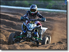 Tiffany LaClair  Yamaha YFZ 450 ATV