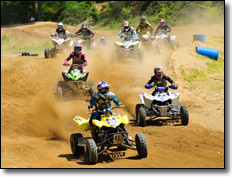 Women ATV Racing Holeshot