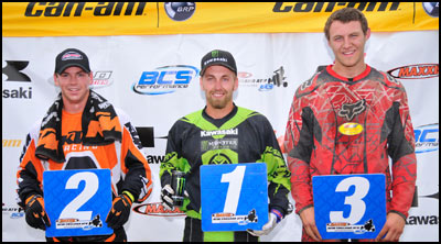 New England ATV Motocross Racing - Pro ATV Racing Podium