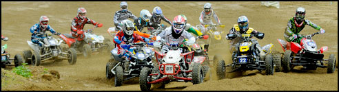 Bobby Ross - Polaris 450MXR  ATV Holeshot Southside Polaris