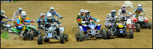 Jasmin Plante - Yamaha YFZ450R ATV Holeshot