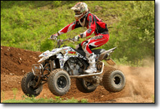 Michael Pilotte - DRT Suzuki LTR450 ATV Motocross Racing