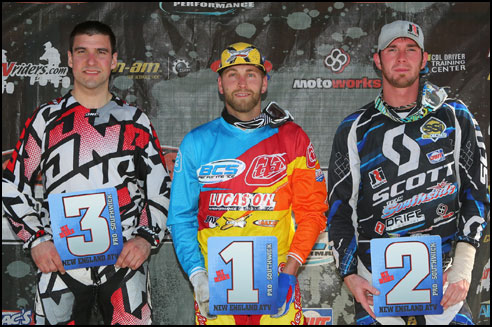 New England ATV Motocross Pro ATV Podium