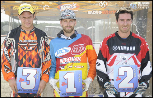 New England ATV Motocross Pro ATV Podium