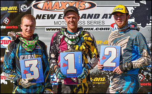 New England ATV Motocross Pro ATV Production Podium