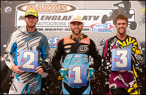 New England ATV Motocross Pro-Am ATV  Podium