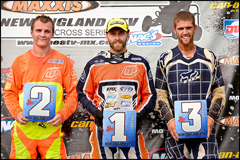 New England ATV Motocross Pro ATV  Podium