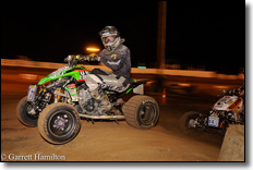 Eric Jennings Yamaha YFZ450R ATV Fire