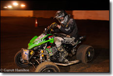 Eric Jennings Yamaha YFZ450R ATV Fire
