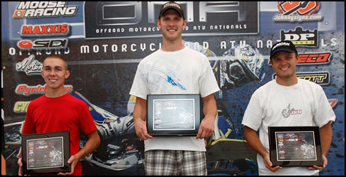 OMA Quad Racing Podium