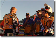 Jeremie Warnia - Josh Frederick - Dillon Zimmerman - PDV Podium 2010