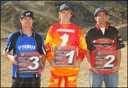 Quad X Pro ATV Class Championship Podium