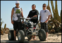 Wayne Matlock - Honda TRX 450R  - Score International San Felipe ATV Race