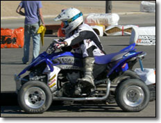 Nic Grandlund Yamaha YFZ450 ATV Super Moto