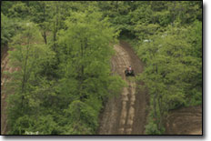 Large ATV hill Climb