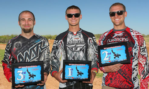 TQRA ATV MX Open Expert Class Podium
