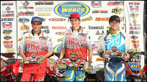 WORCS Racing ATV Pro Podium