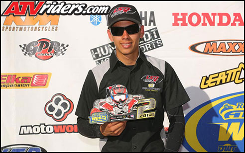 David Flores Podium