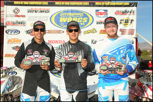 WORCS Racing ATV Pro-Am Podium