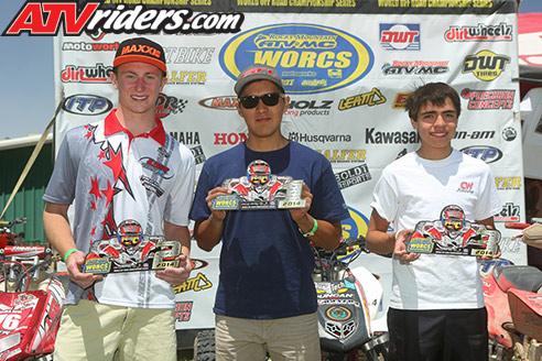 WORCS Racing Pro-Am ATV Podium