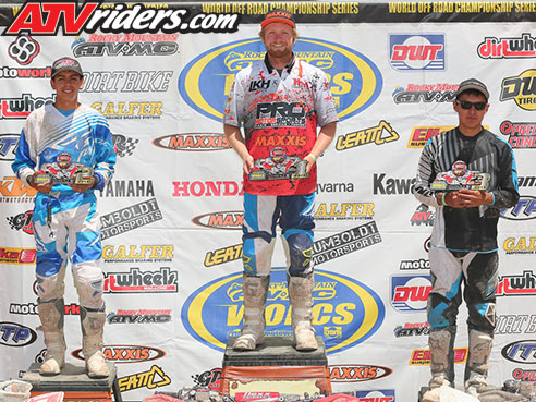 WORCS Racing ATV Pro-Am Podium