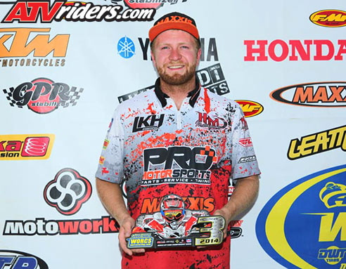 Matt Hancock WORCS Racing Podium