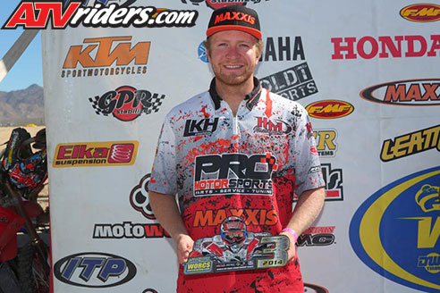 Matt Hancock WORCS Racing Podium