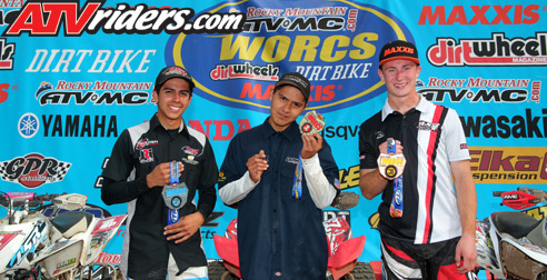 WORCS Racing ATV Pro AM Podium