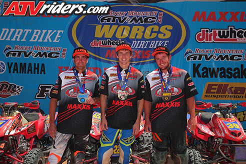 WORCS Racing Pro ATV Podium