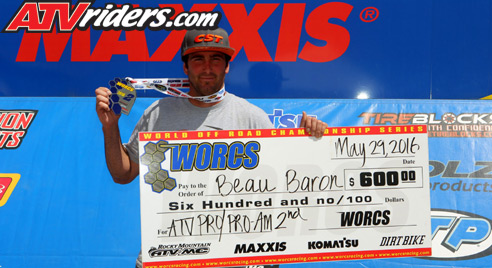 



Beau Baron WORCS Racing


