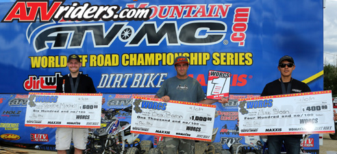 WORCS Racing Pro ATV Podium