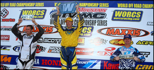 WORCS Racing Pro ATV Podium