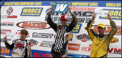 WORCS Racing Pro ATV Podium