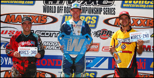 WORCS Racing Pro ATV Podium