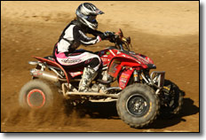 Julie Russell Honda TRX 450R ATV