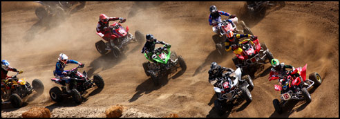 Honda TRX 450R ATV Holeshot