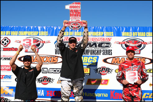 WORCS Racing Pro ATV Podium