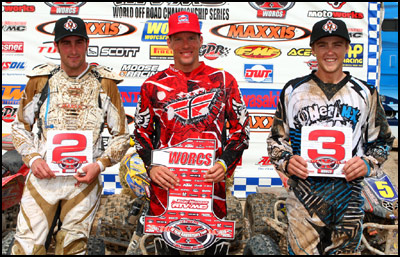 WORCS Racing Pro ATV Podium