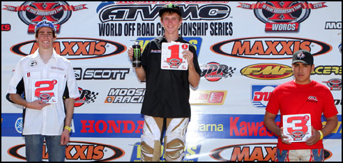 WORCS Pro AM ATV Podium