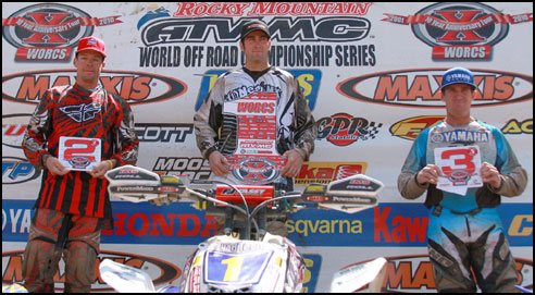 WORCS Racing Pro ATV Podium