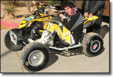 Jeremie Warnia - CanAm DS450 ATV WORCS Racing