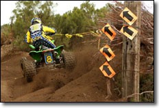 Robbie Mitchell - Kawasaki KFX450R ATV WORCS Racing
