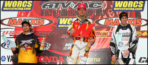 WORCS Racing Pro ATV Podium