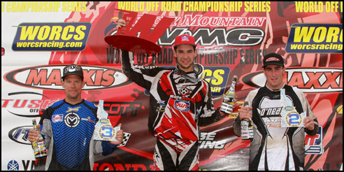 WORCS Racing Pro ATV Podium