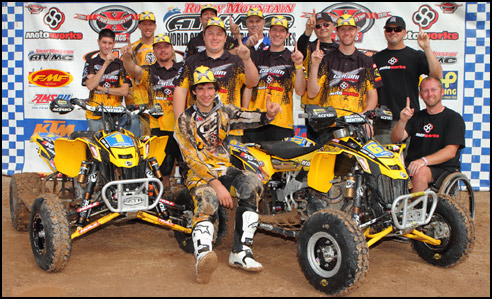 Jeremie Warnia - CanAm DS450 ATV WORCS Racing