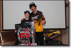 Motowork / Can-Am Pro ATV Champion Jeremie Warnia