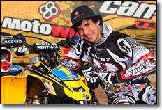 Jeremie Warnia - CanAm DS450 ATV WORCS Racing