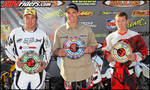 WORCS Pro-Am ATV Racing Podium